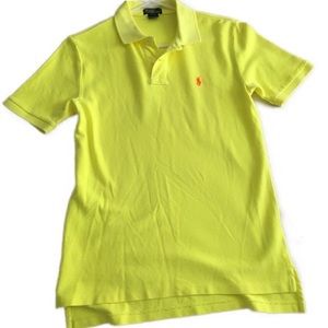 Ralph Lauren Boy's Neon Yellow Polo Shirt